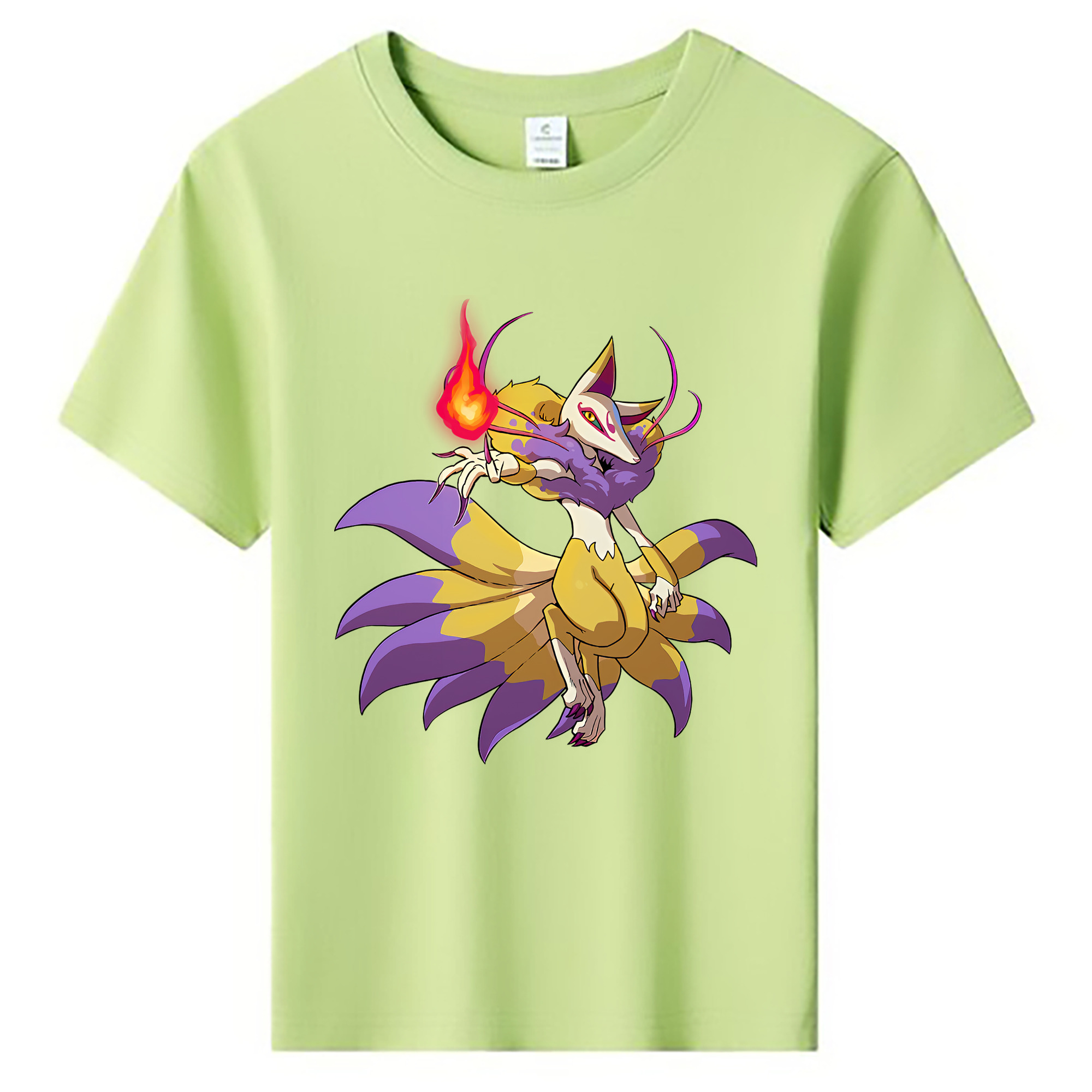 （画像用） 妖怪ウォッチ Yo-kai Watch 綿100％キッズTシャツ（フロントプリント）